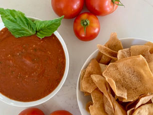 Smoky Roasted Tomato Dip