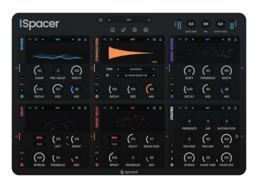 Spectral Plugins Spacer, en gratis multieffekt til kreativ musikproduktion