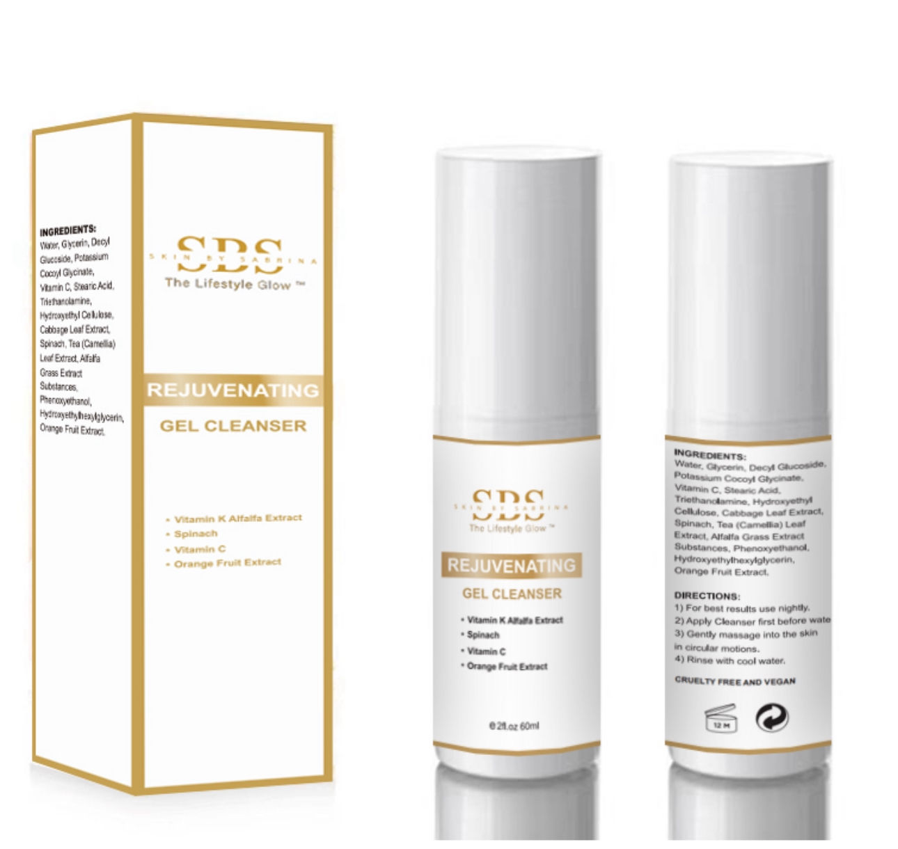 Travel SBS Rejuvenating Gel Cleanser