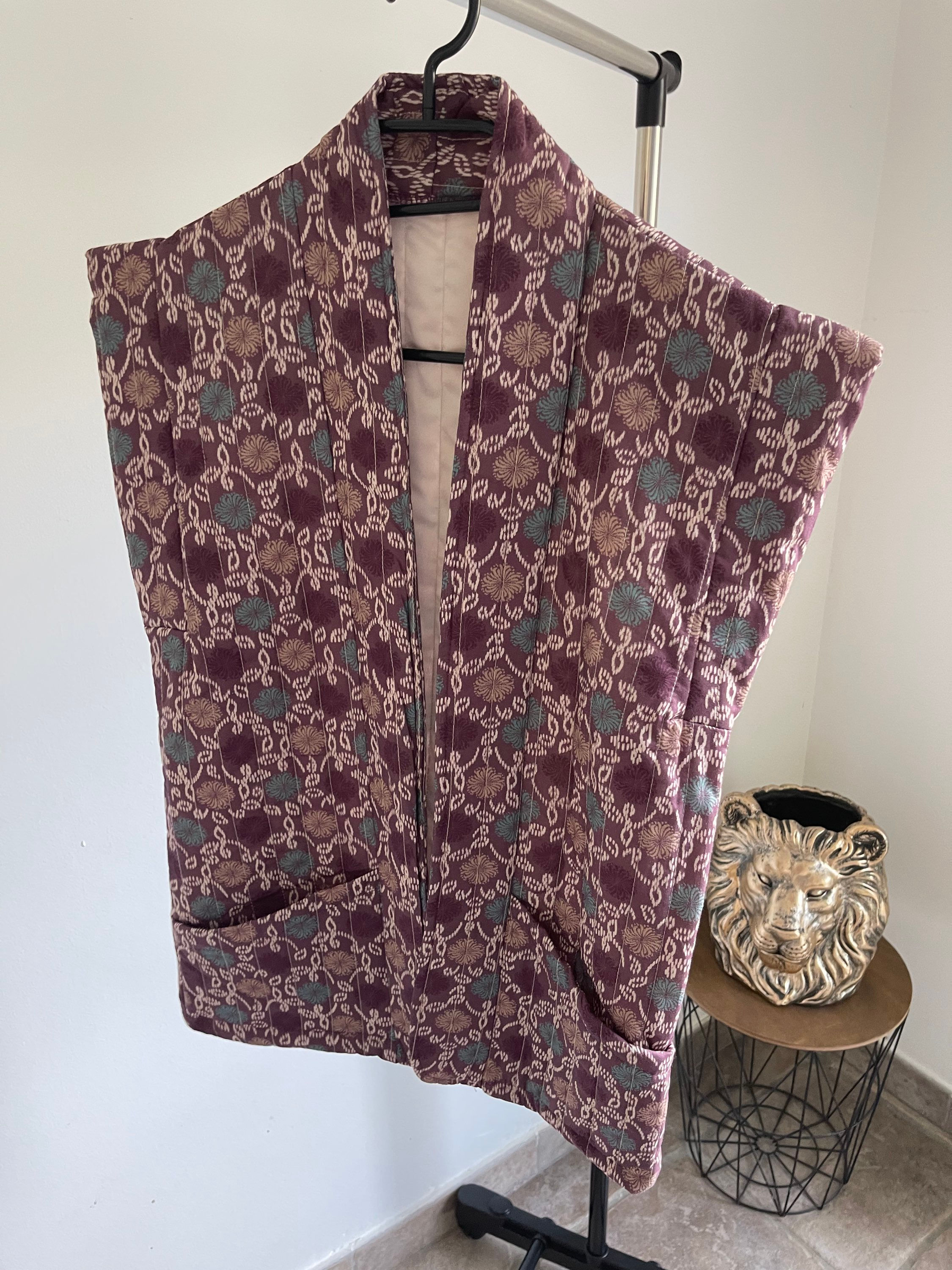 Gilet Odile bordeaux 