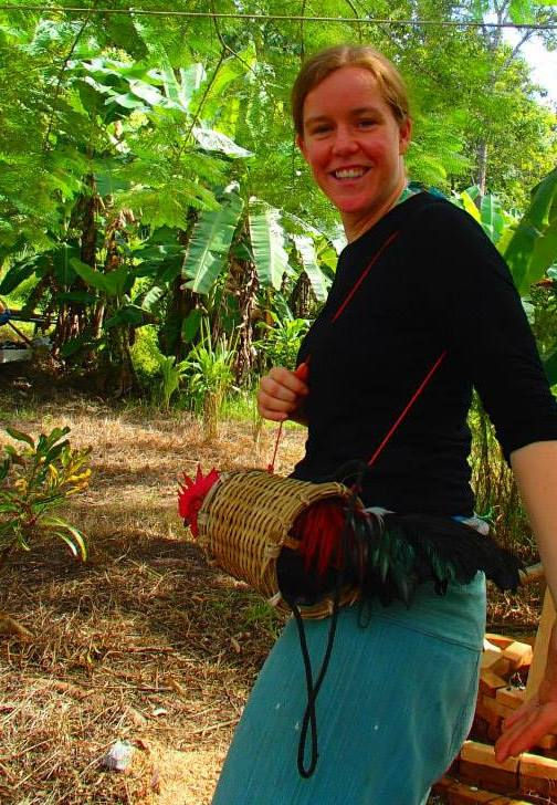 Rooster purse