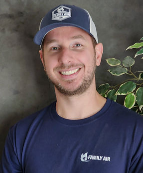 A male HVAC technician