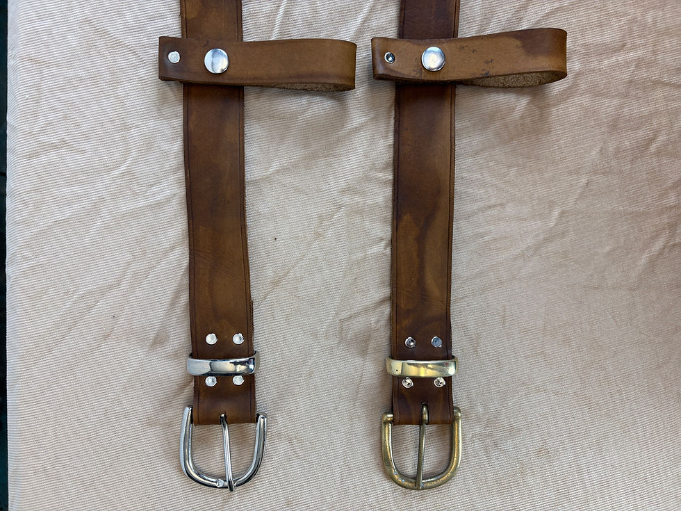 Thumbnail: Adventure Movie Belt Set | Indiana Jones Inspired Whip Holder & Gun Holster
