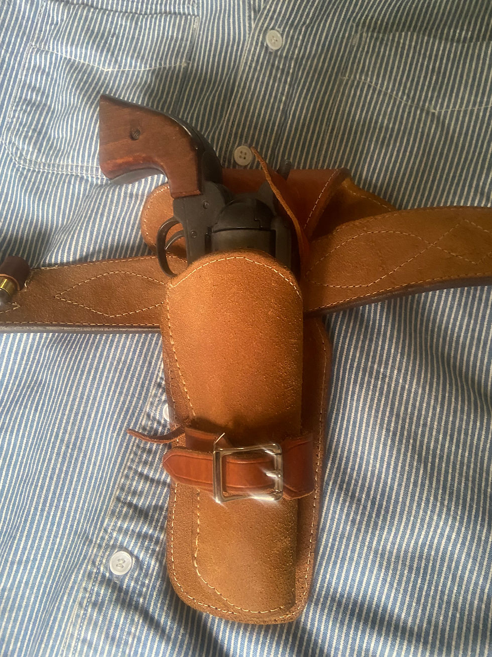 Thumbnail: Dollars Trilogy Leather Holster | Clint Eastwood Man with No Name / Blondie