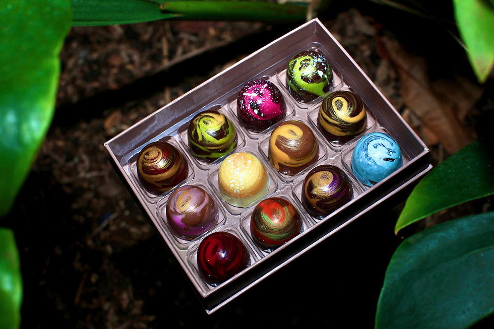 One Dozen Chocolate Bon Bons