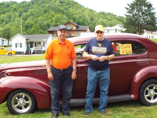 Members of the Class of 1966 after the parade.