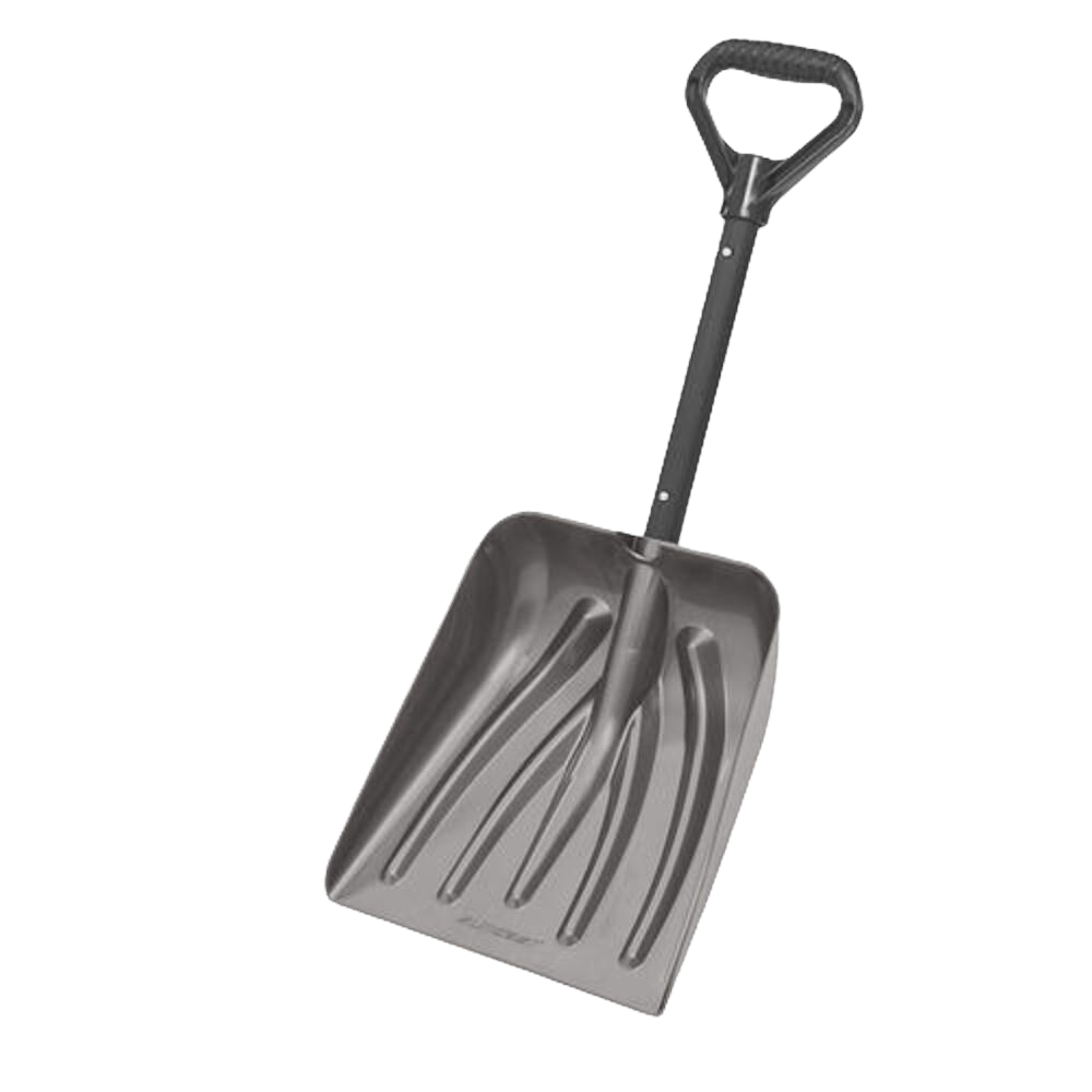 11" Poly Trunk Snow Shovel with Telescoping Handle