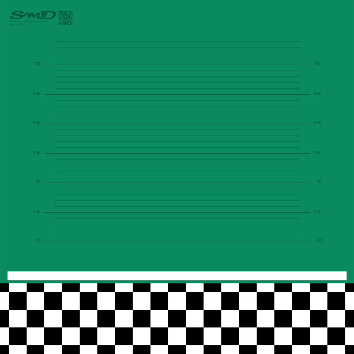 PLAQUE RÉFÉRENCE Sam3D LITE