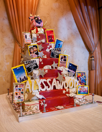 Hollywood Themed Cake