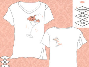 Illustration and Brand clothing line: The Pink Elephant