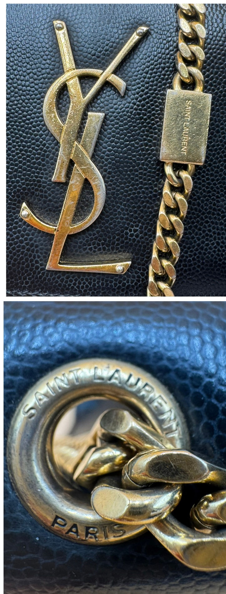 Thumbnail: YSL Black Kate Small Chain Bag