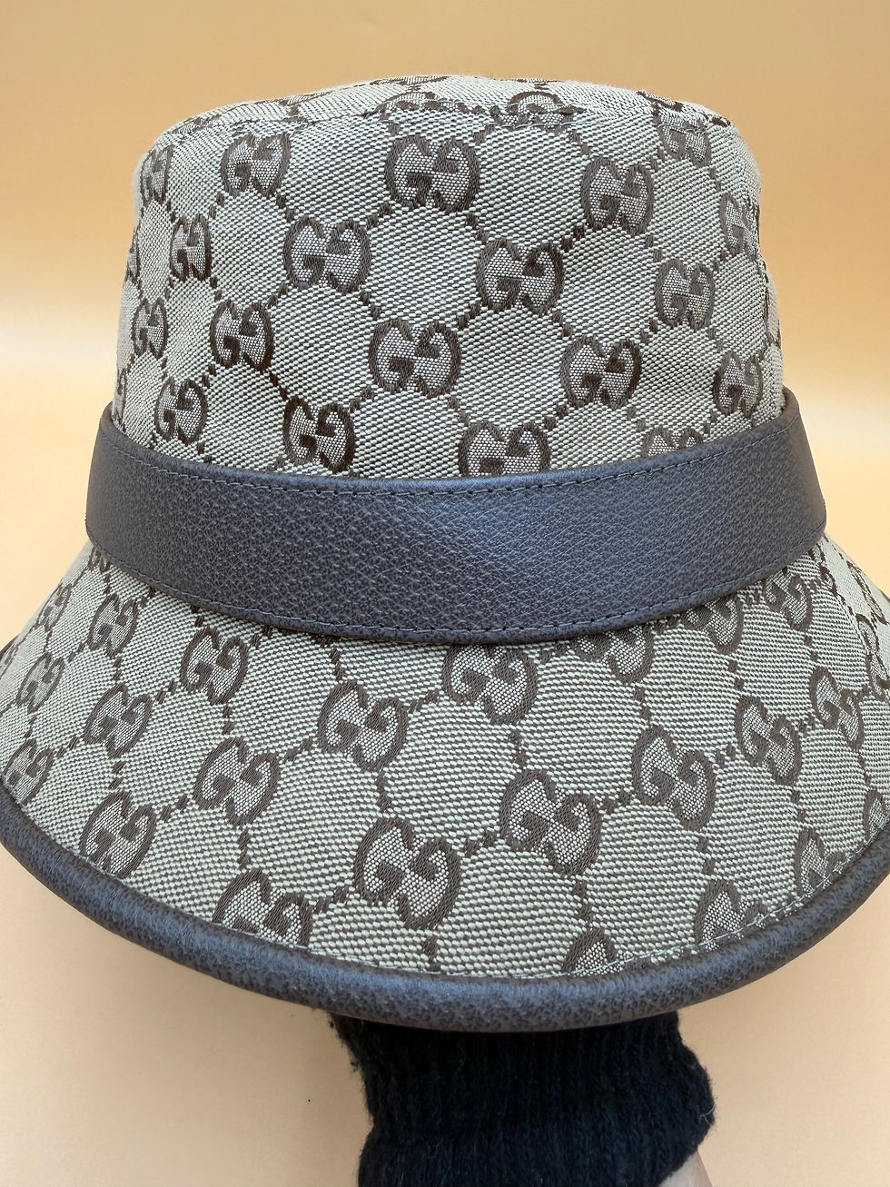 Thumbnail: Gucci Brown Canvas Bucket Hat