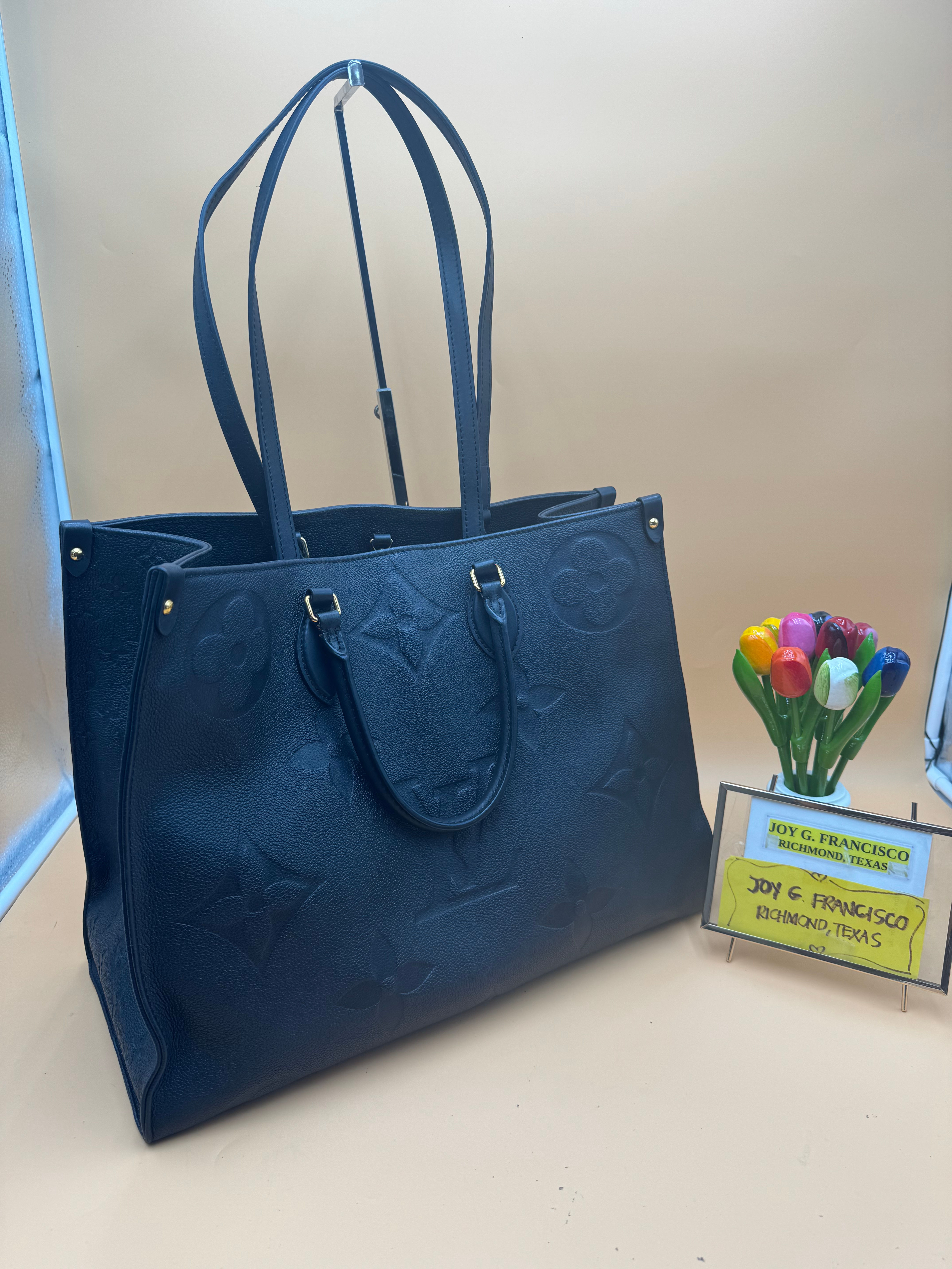 LV Empreinte Noir On The Go GM