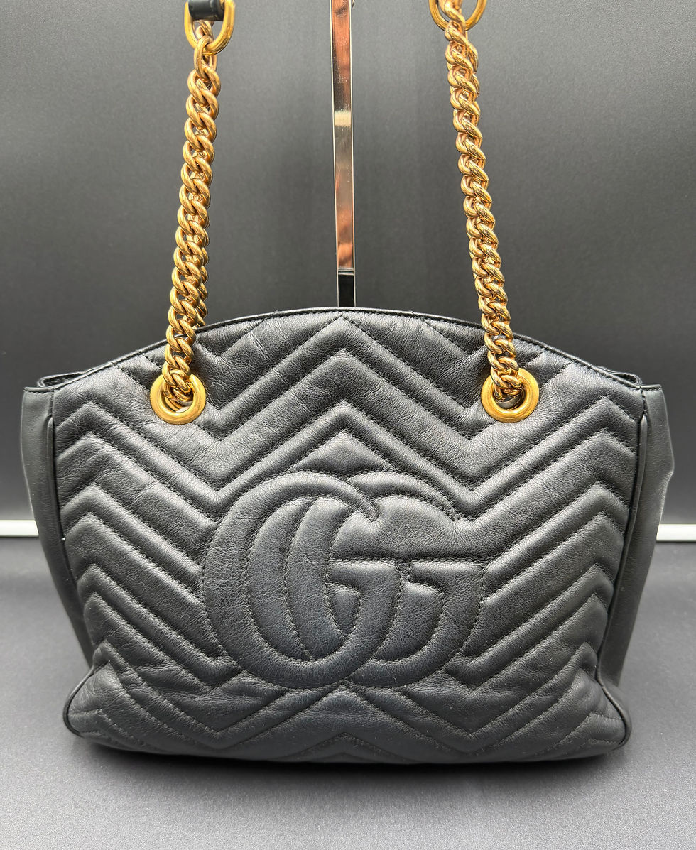 Thumbnail: Gucci Marmont Matelasse Chain Tote