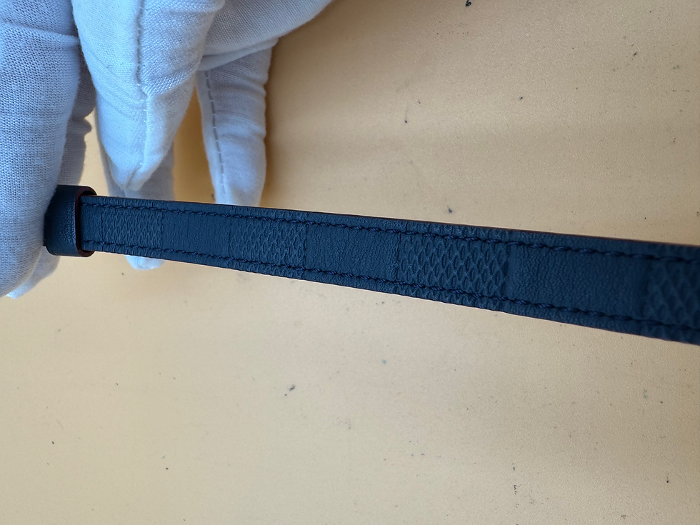 Thumbnail: LV Graphite Blue Double Wrap Bracelet