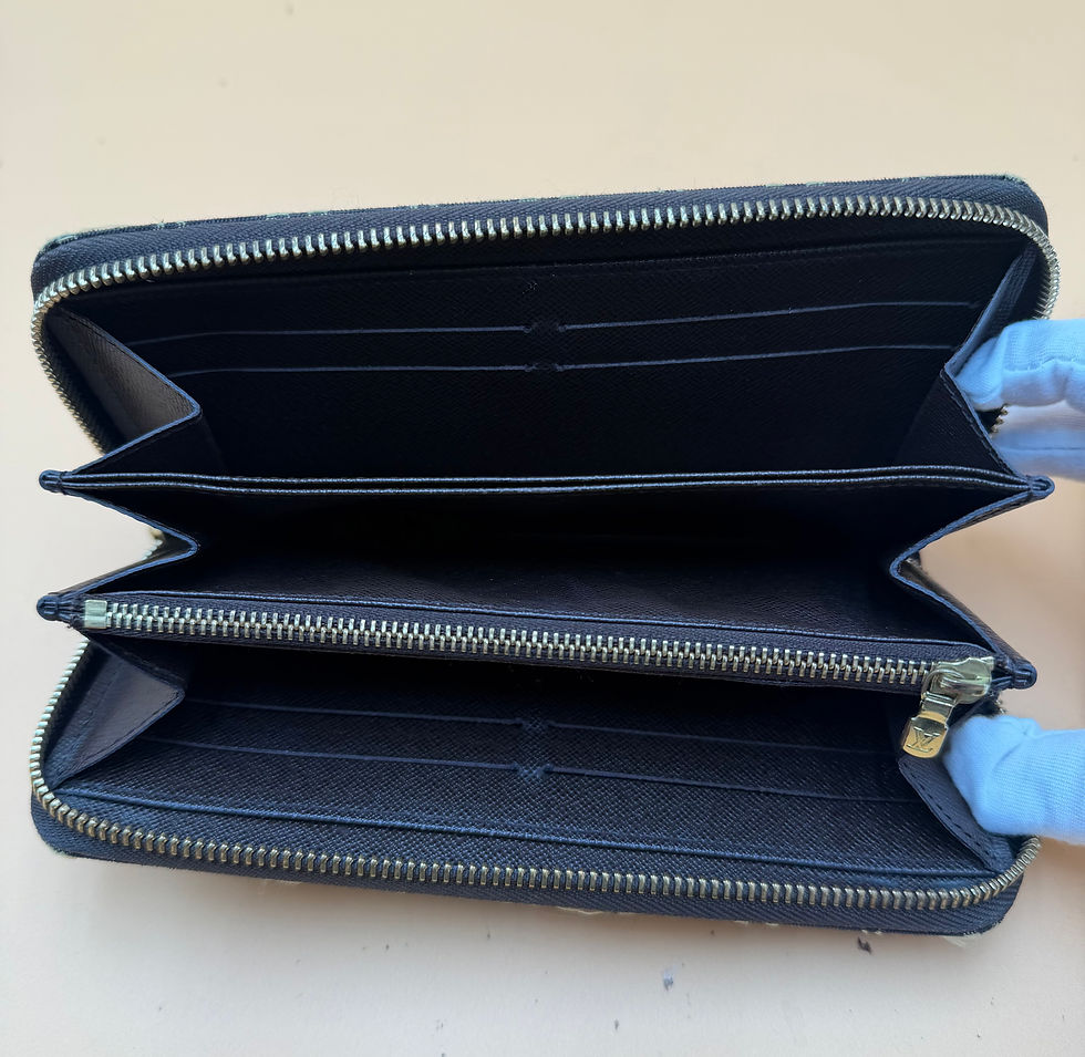 Thumbnail: LV Minilin Idylle Brown Long Wallet