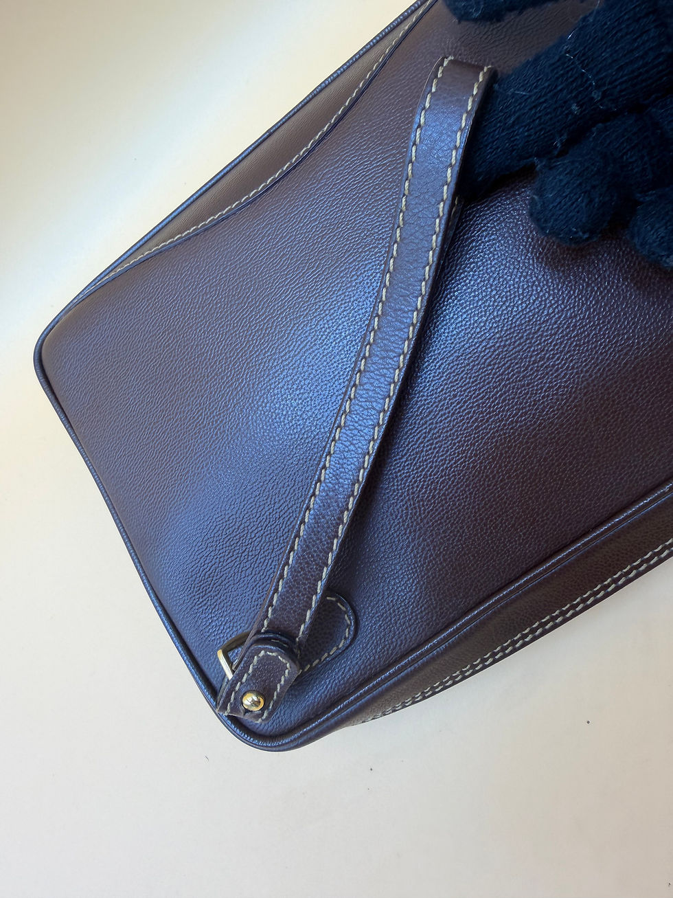 Thumbnail: Gucci Brown Wristlet Clutch