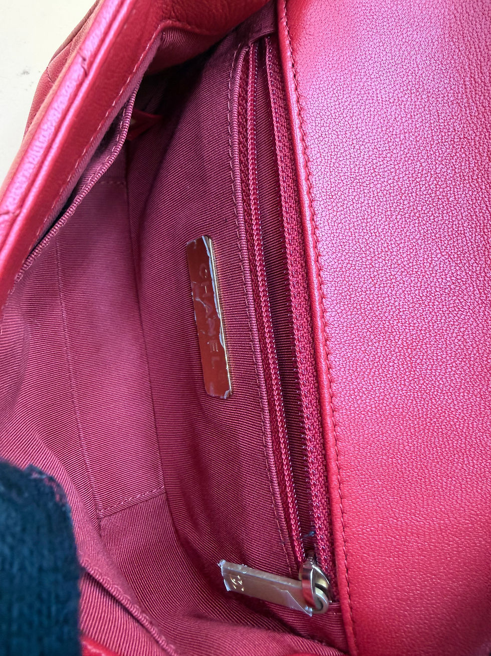 Thumbnail: Chanel Red Quilted Waist Bag