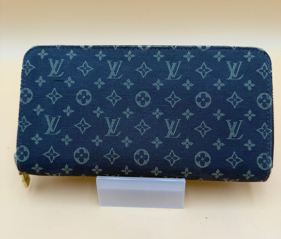 Thumbnail: LV Minilin Idylle Brown Long Wallet