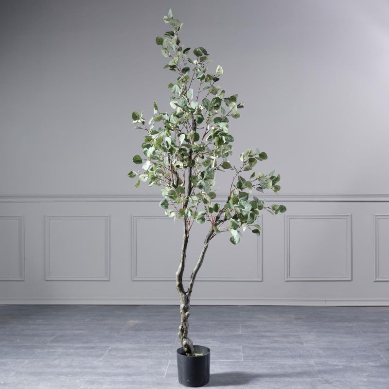 ARTIFICIAL MONEY LEAF TREE GREEN 210 CM