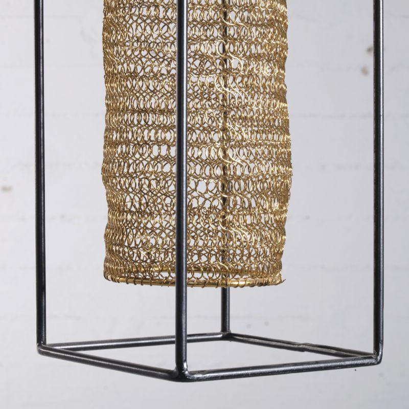 Thumbnail: METAL CEILING LAMP GOLD 45 CM