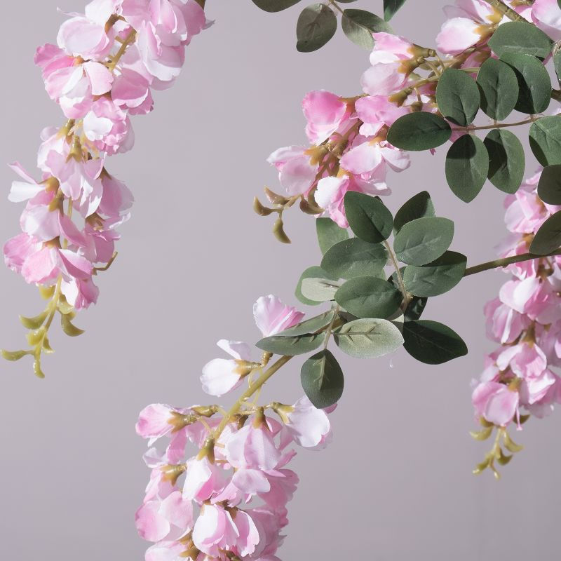 Thumbnail: ARTIFICIAL HANGING SNAPDOG PINK 110 CM