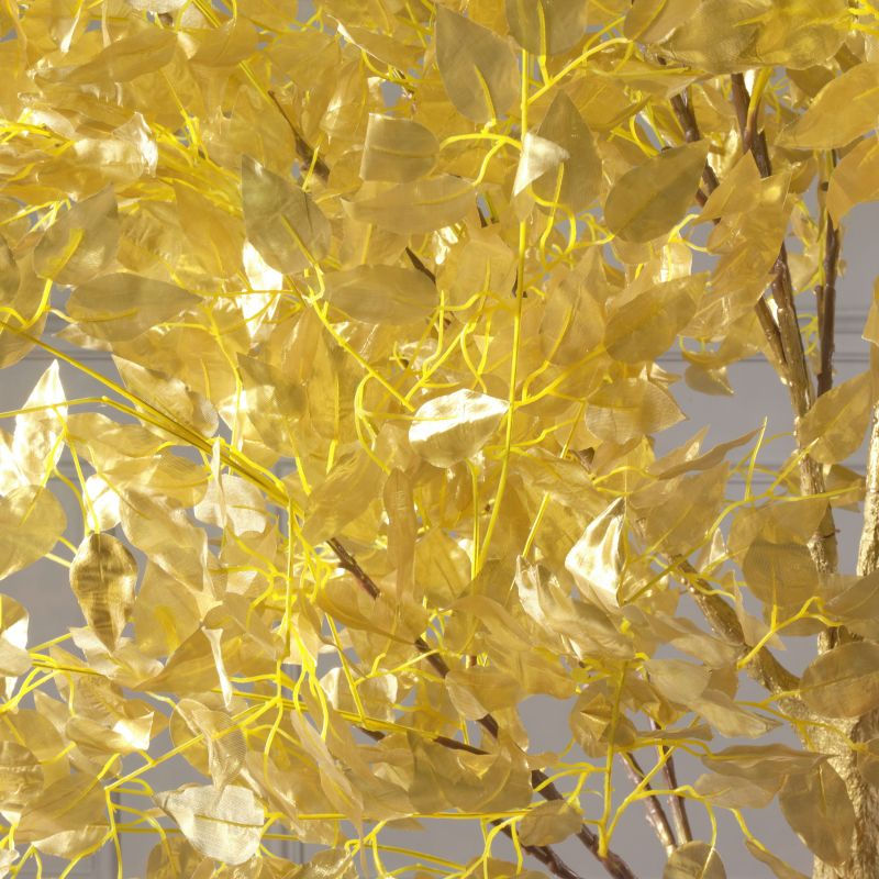 Thumbnail: ARTIFICIAL FICUS TREE GOLD 200 CM