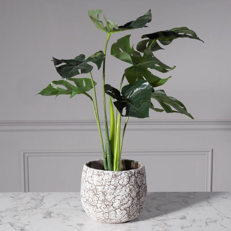 Thumbnail: TERRACOTTA POT BROWN 24X24X20.5 CM