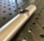 Edelstahlrohr 70x2mm mit Aushalsung 70mm