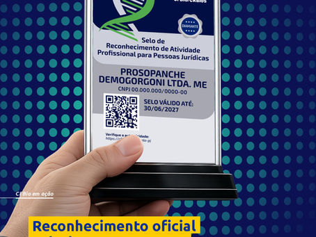 Selo de Reconhecimento para Pessoas Jurídicas