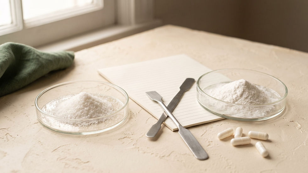Citicoline vs Alpha-GPC: Not the Same Thing