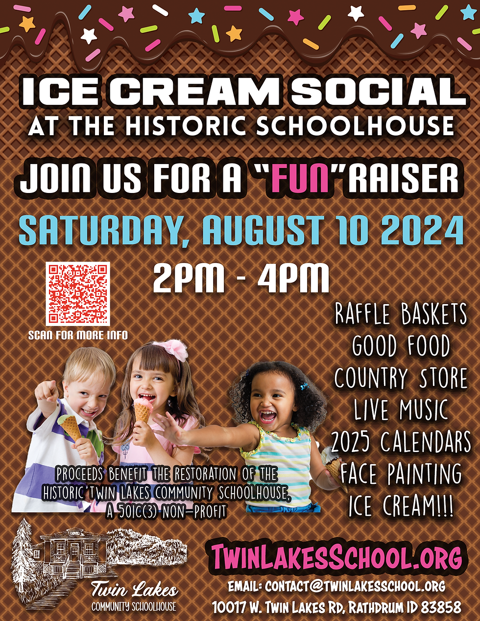 Ice Cream Social @ The Schoolhouse