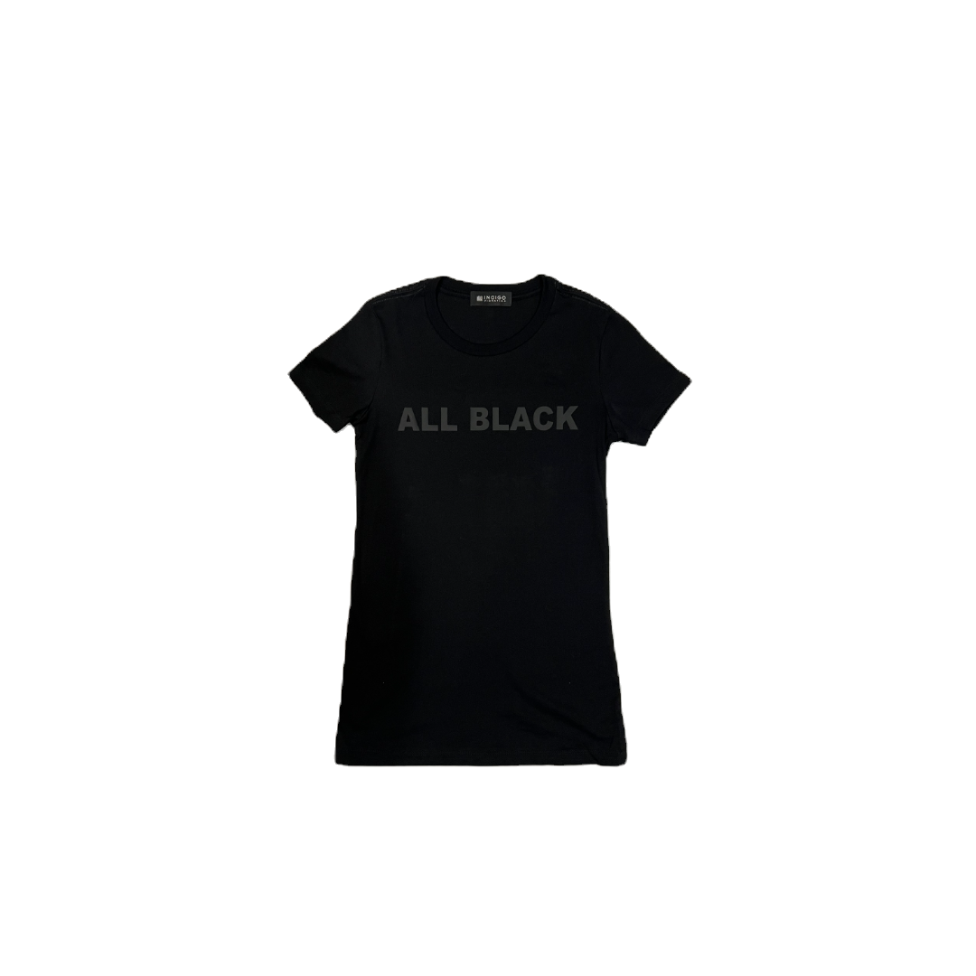 Indigo Vibration All Black Everything Signature Tee