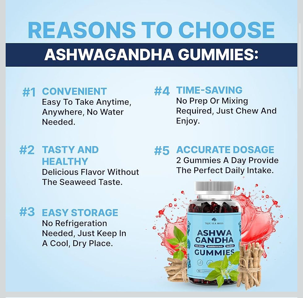 Thumbnail: SEA MOSS ASHWAGANDHA GUMMIES - JAR