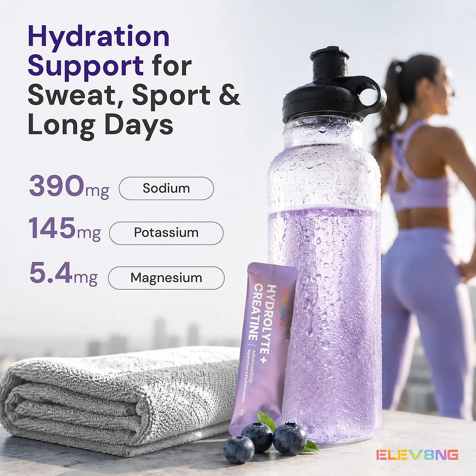 Thumbnail: Hydrolyte + Creatine – Berry Hydration Drink Mix