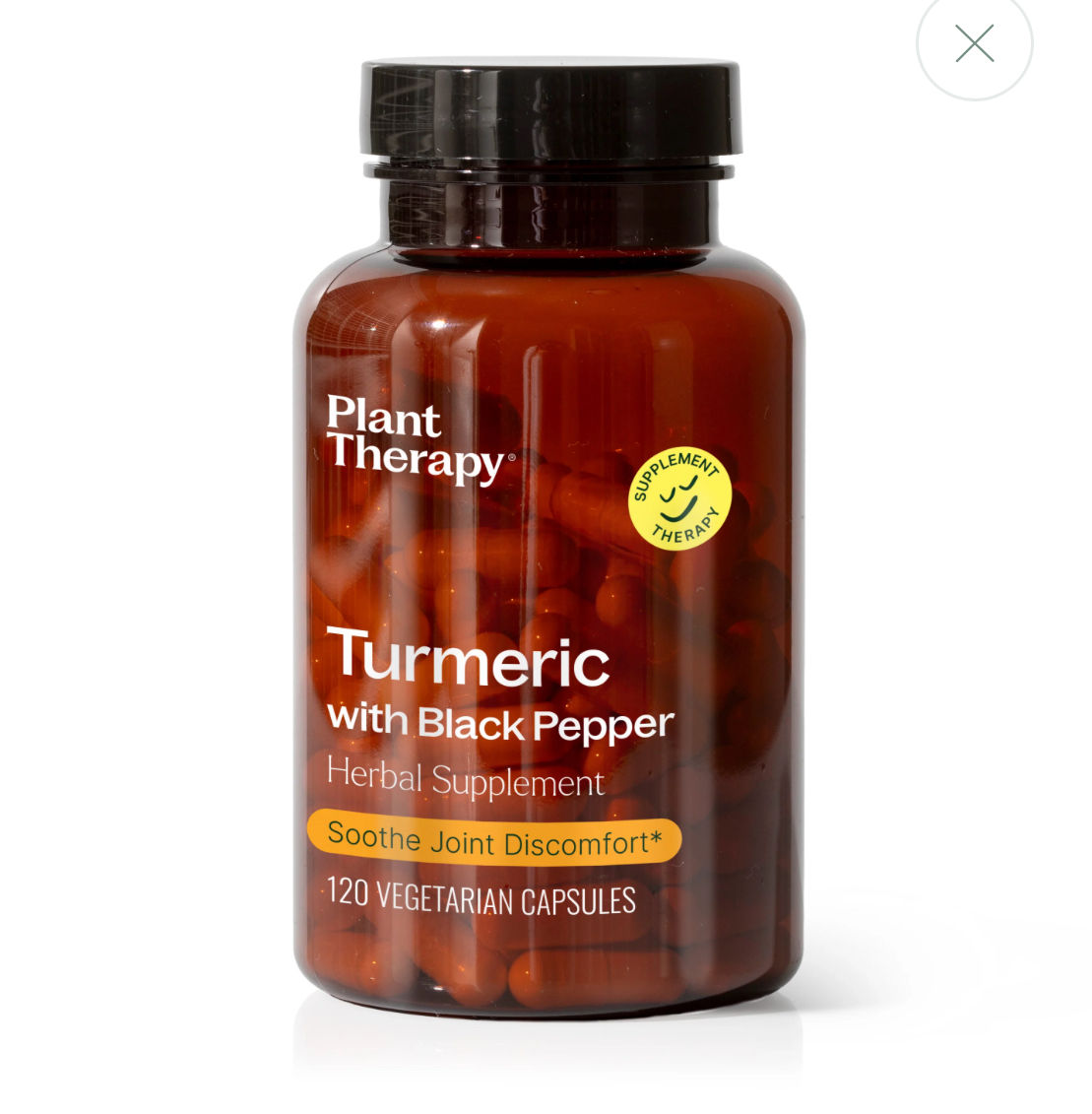 Turmeric with Black Pepper Herbal Supplement