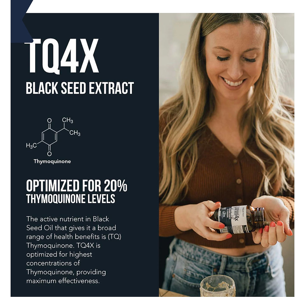Thumbnail: Black Seed Extract Capsules - TQ-Advanced® 4X 25mg