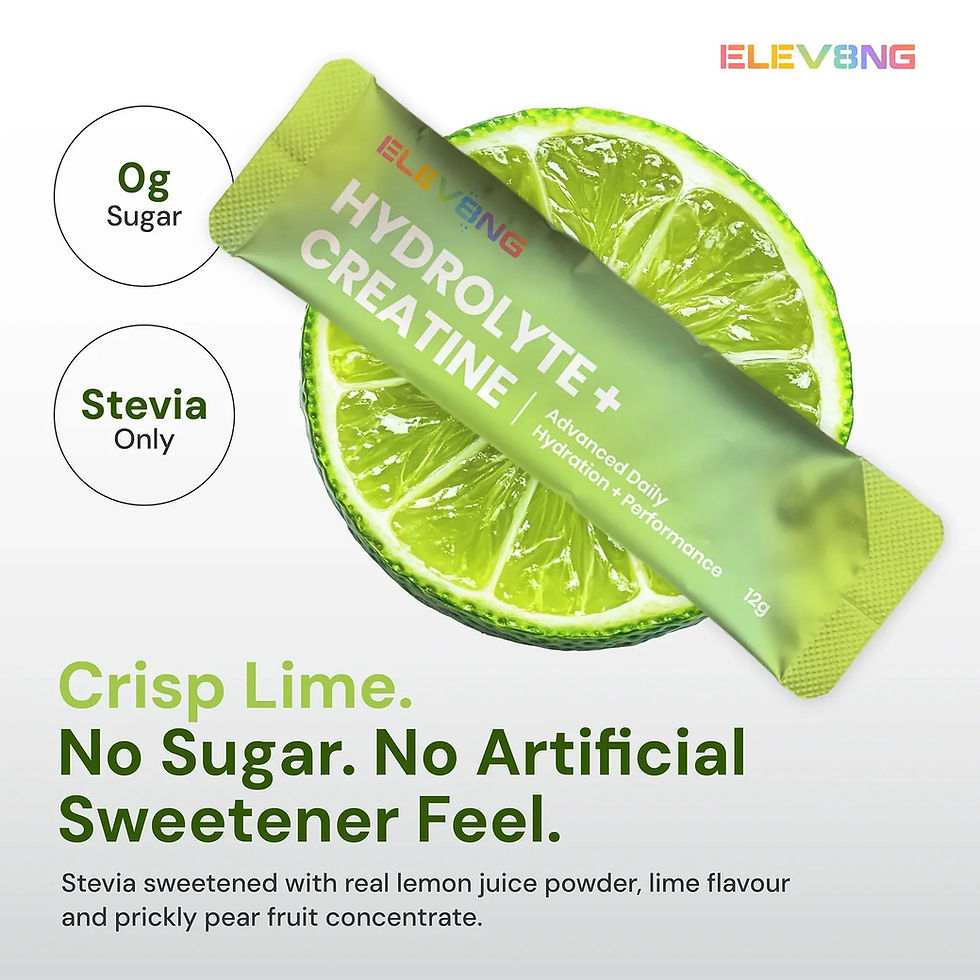 Thumbnail: Hydrolyte + Creatine – Lime Hydration Drink Mix