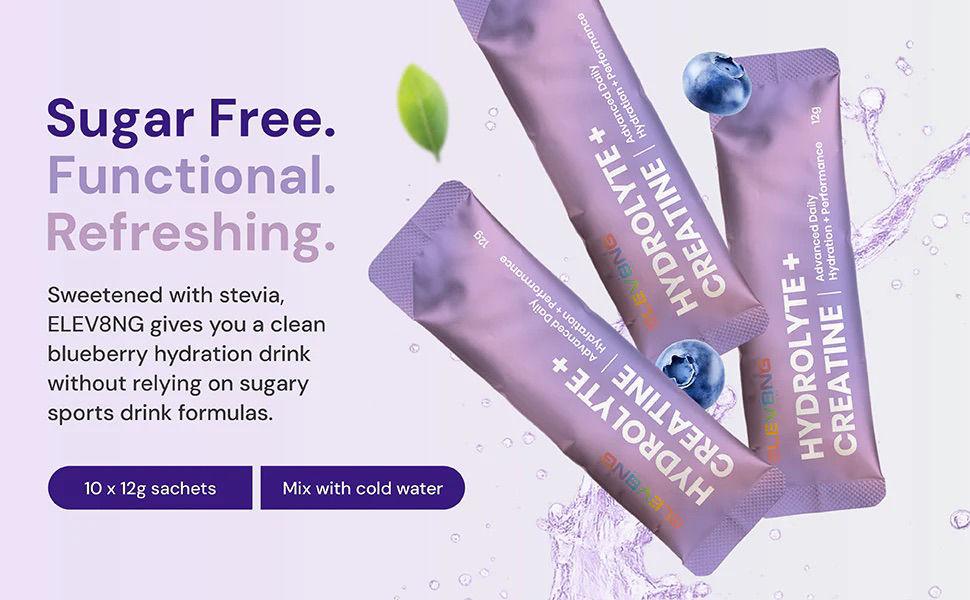 Thumbnail: Hydrolyte + Creatine – Berry Hydration Drink Mix
