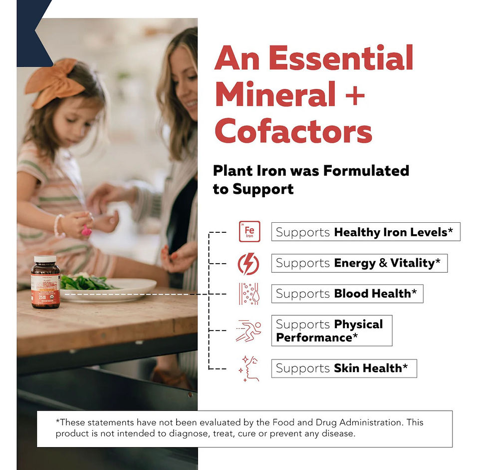 Thumbnail: Organic Iron | Whole Food Iron Supplement