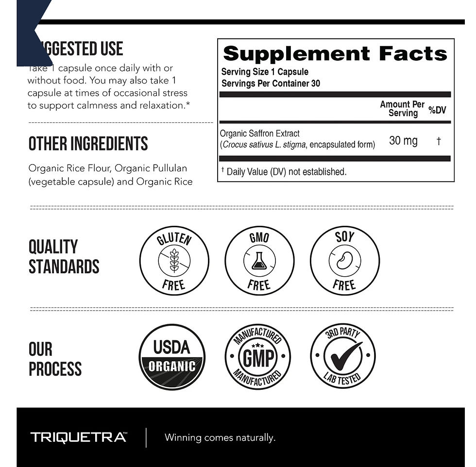 Thumbnail: SaffronRX: Saffron Extract