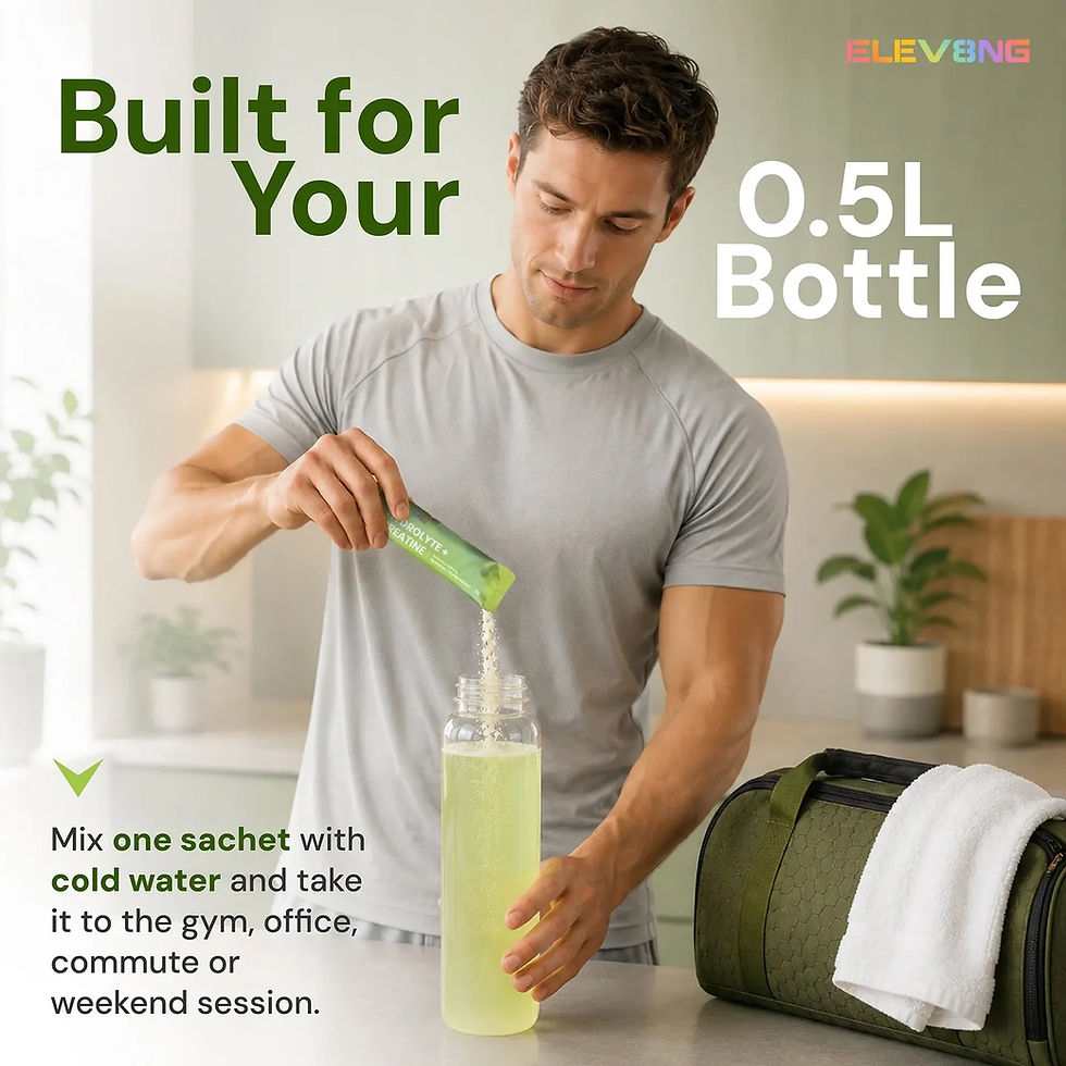 Thumbnail: Hydrolyte + Creatine – Lime Hydration Drink Mix