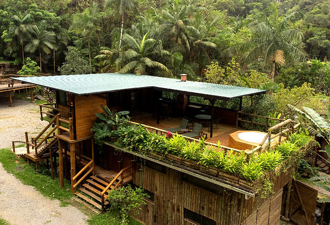 Cabana Rooftop Grajagan Mata Atlântica.