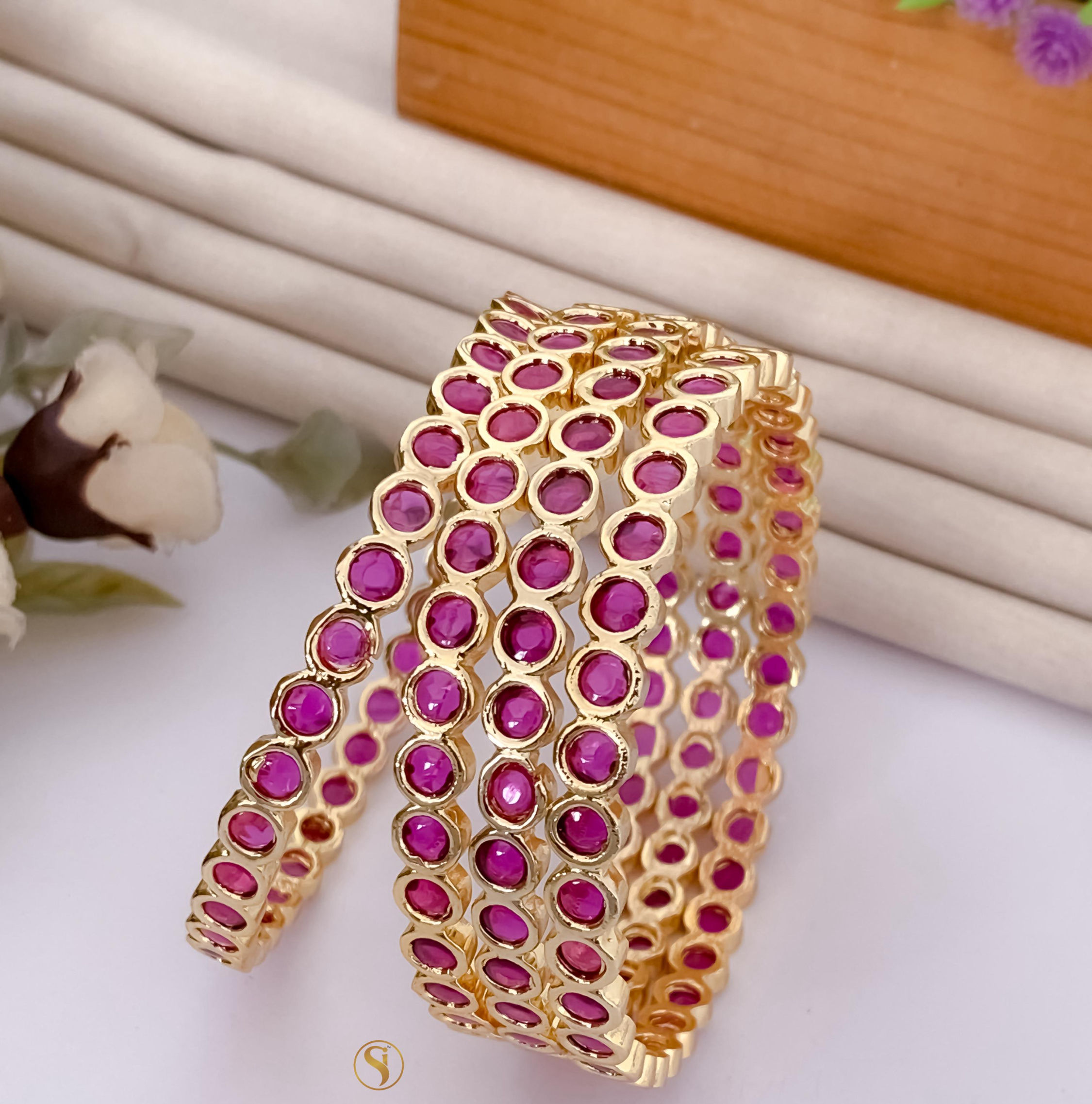 Zalesti Kundan Designer Bangle