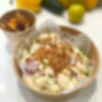 Chicken, Ham & Spring Onion Pasta