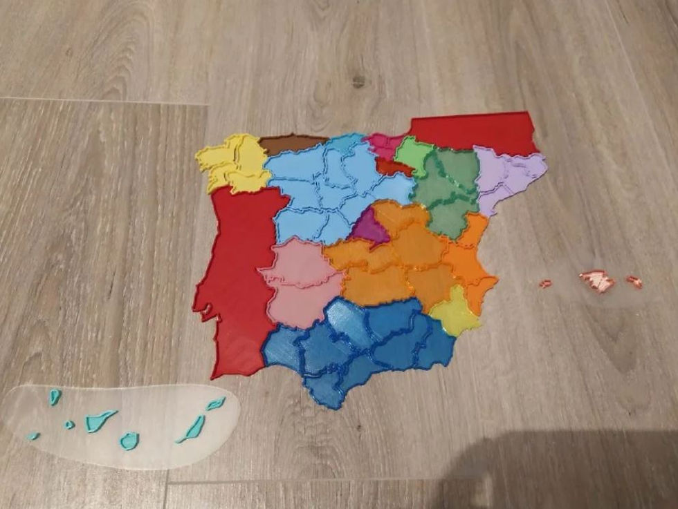 Miniatura: Mapa España provincias