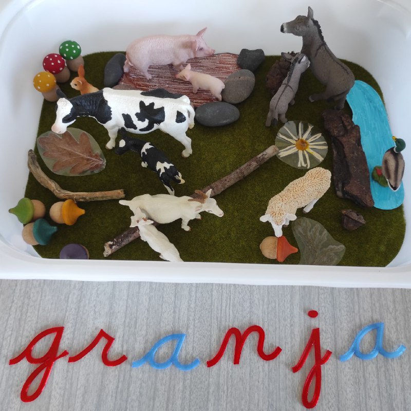 Miniatura: Alfabeto Montessori tradicional