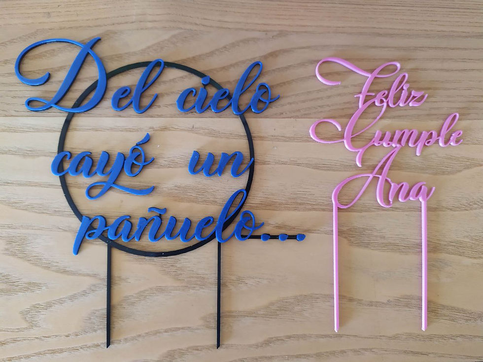 Miniatura: Topper y minitopper