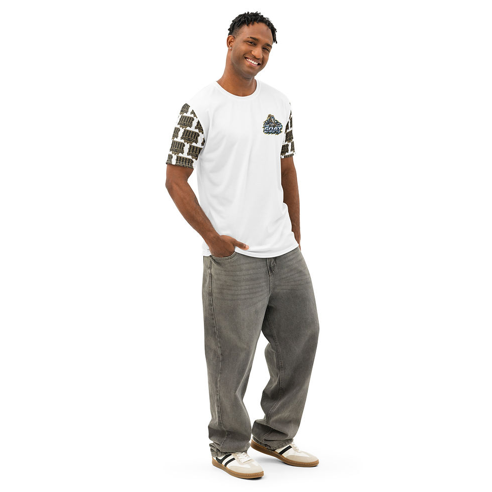 Thumbnail: Men’s cotton crew neck t-shirt / The G.O.A.T
