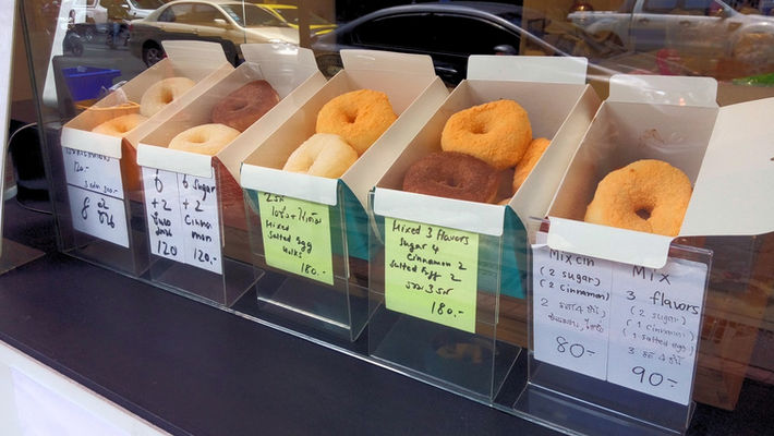 バンコクの人気ドーナツ店：きぬDONUT